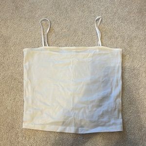 White tank top